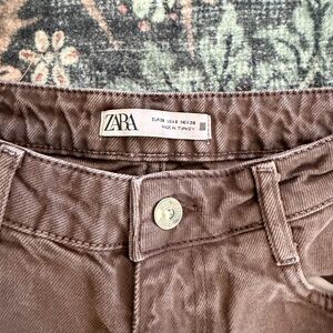 Zara Chocolate Brown Trousers
